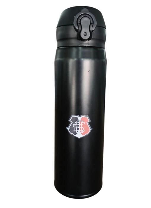 Garrafa Térmica 400 Ml Santa Cruz Futebol Clube Preta