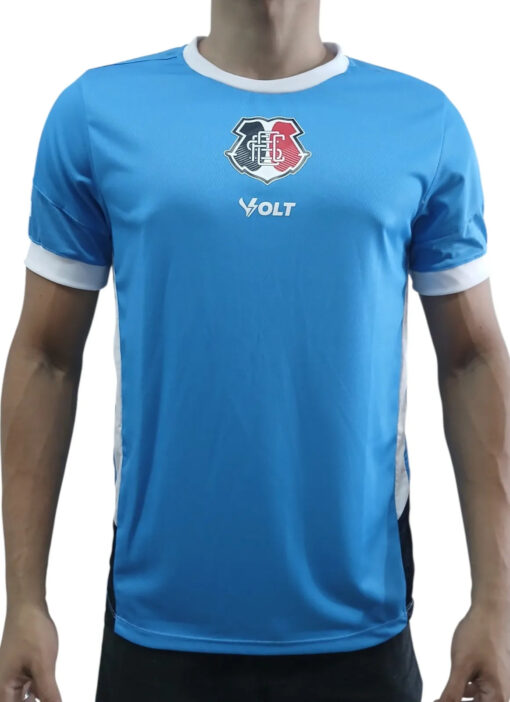 Camisa Treino Goleiro Santa Cruz Masculina Azul Claro Volt