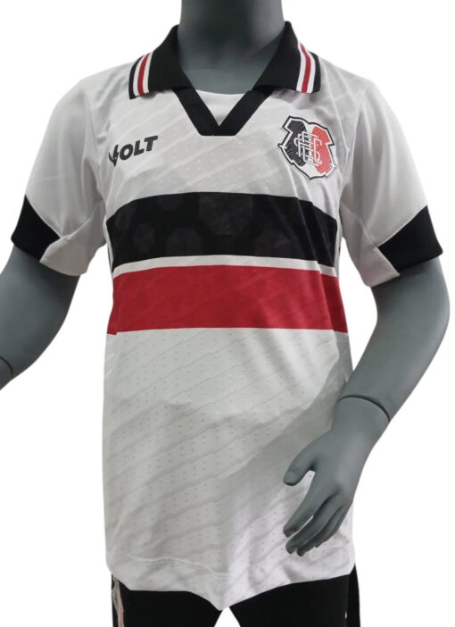 Camisa Jogo 2 Santa Cruz 2025 Branca Infanto Juvenil Volt