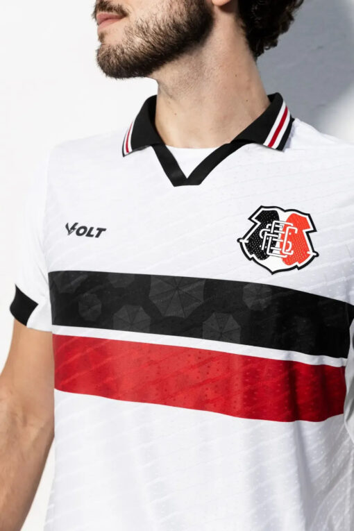 Camisa Masculina Jogo 2 Santa Cruz 2025 Branca Volt - Image 2