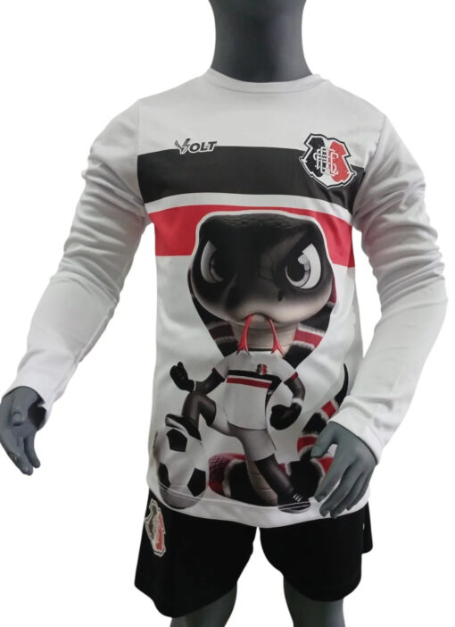 Camisa Manga Longa UV Santa Cruz Futebol Clube Infanto Juvenil