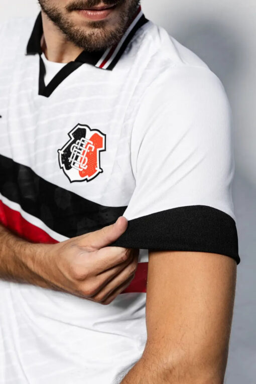 Camisa Masculina Jogo 2 Santa Cruz 2025 Branca Volt - Image 3