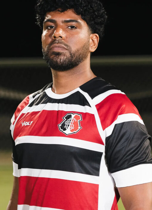 Camisa Jogo 1 2025 Santa Cruz Tricolor Masculina Volt - Image 3