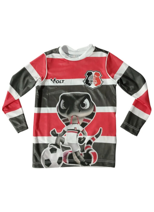 Camisa Manga Longa UV Santa Cruz Futebol Clube Infanto Juvenil